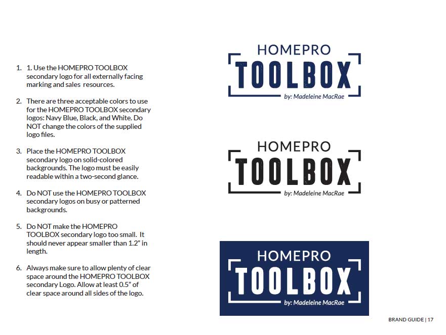 Homepro Toolbox: Branding (image 1)