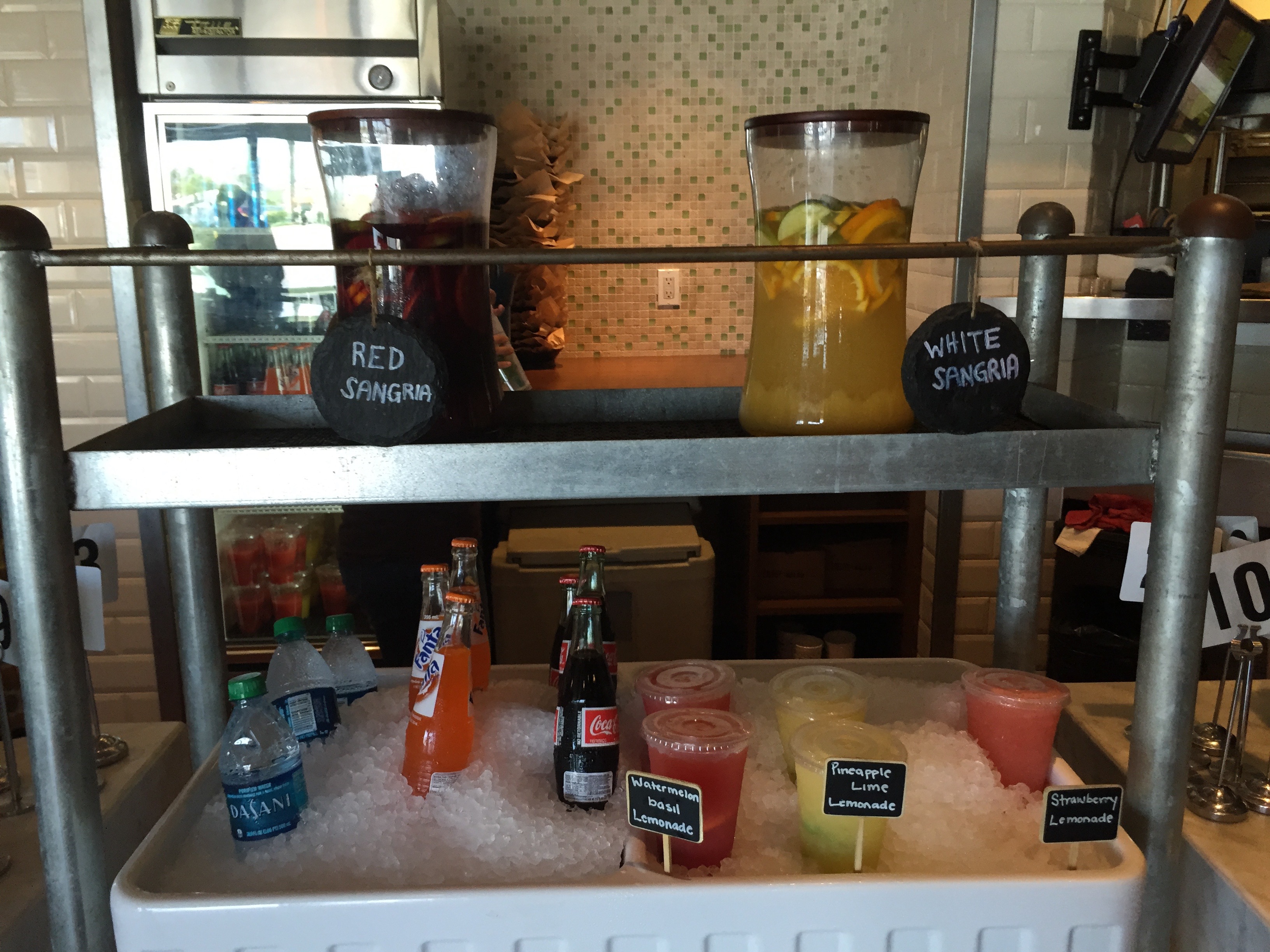 Sharky's Woodfired Mexican Grill: Menus and Interior Signage (image 2)